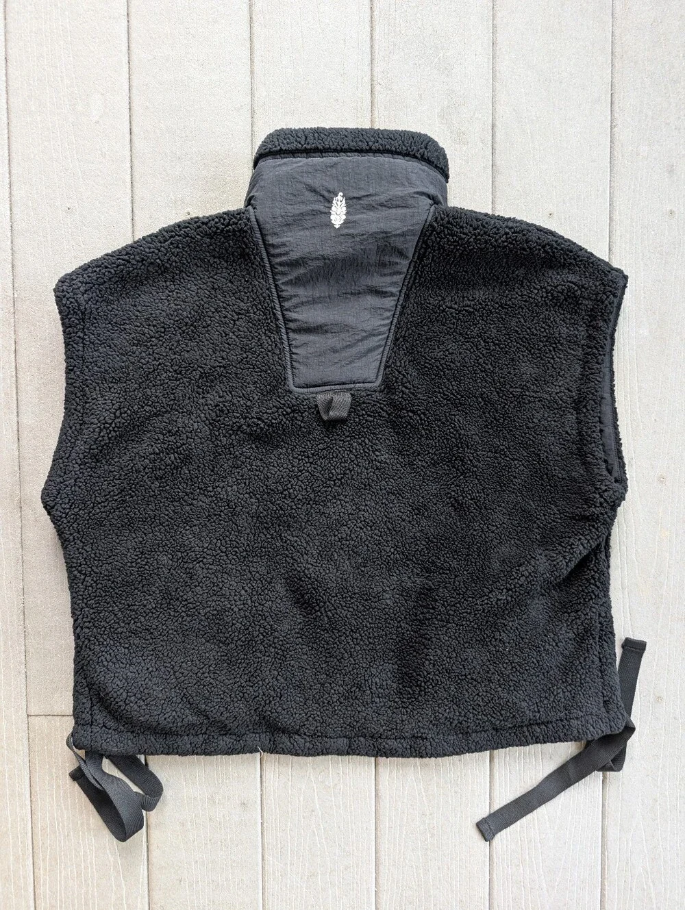 Free People Movement fleece vest/shawl